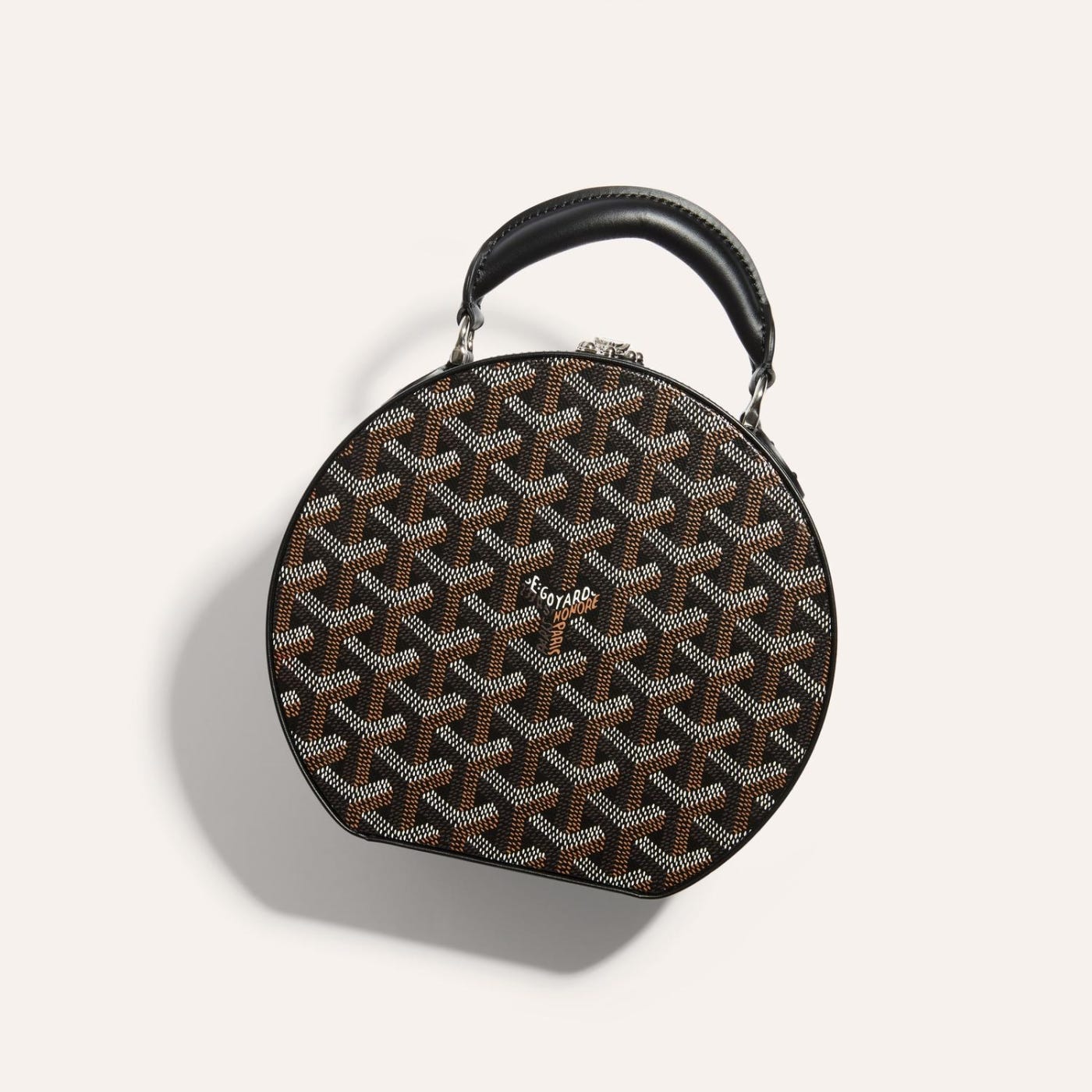 Goyard The Alto Hatbox Trunk Bag Black - Image 4